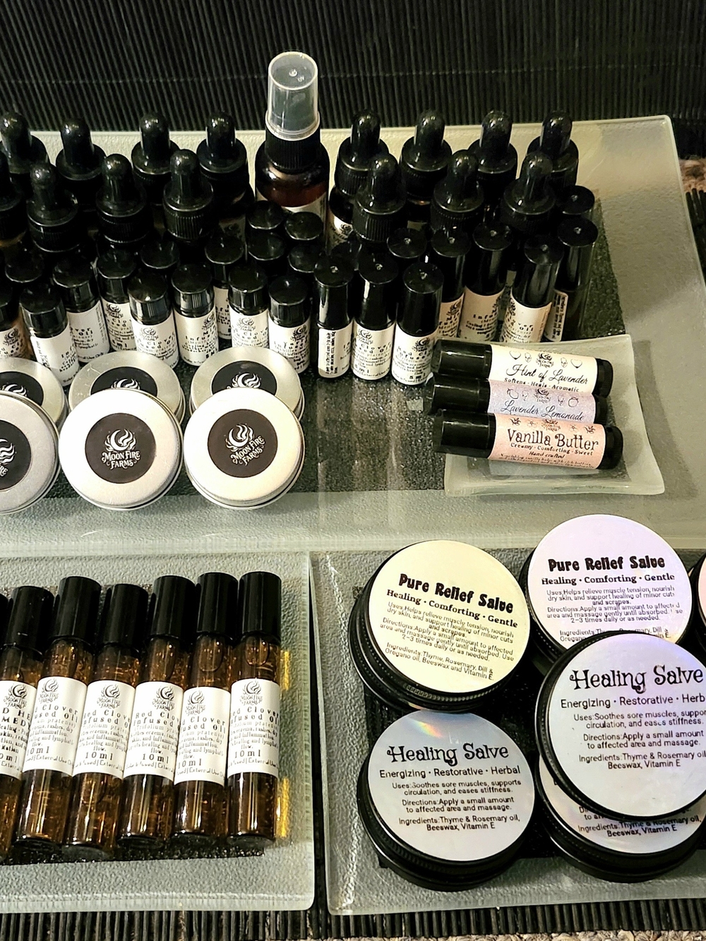 Organic Homemade Pain/Skin Care And Herbal Tea Collection BUNDLE A SAVE!